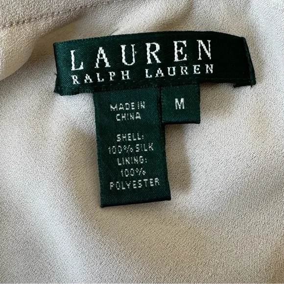 Lauren Ralph Lauren Silk Paisley Ruffled Maxi Skirt M - Picture 10 of 11